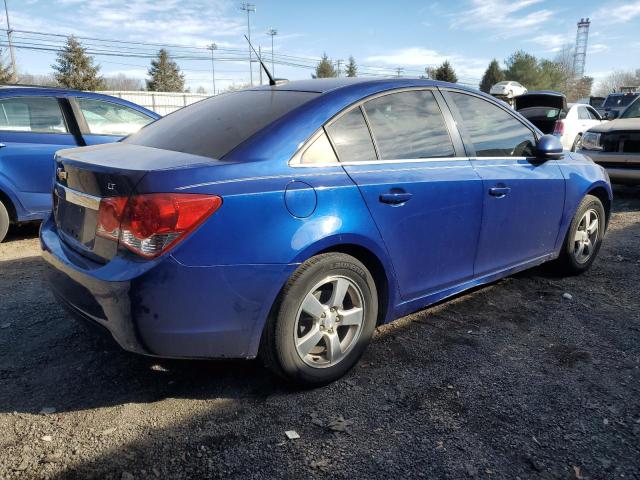 1G1PF5SC8C7316171 - 2012 CHEVROLET CRUZE LT BLUE photo 3