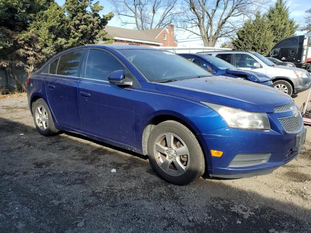 1G1PF5SC8C7316171 - 2012 CHEVROLET CRUZE LT BLUE photo 4