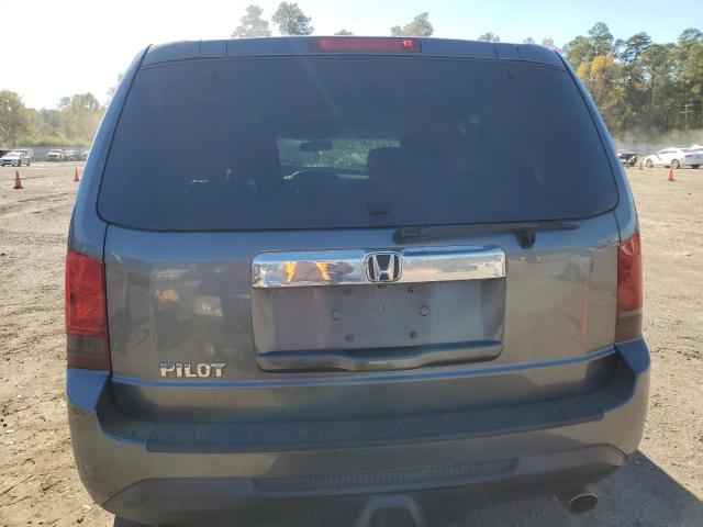 5FNYF3H57CB014356 - 2012 HONDA PILOT EXL GRAY photo 6