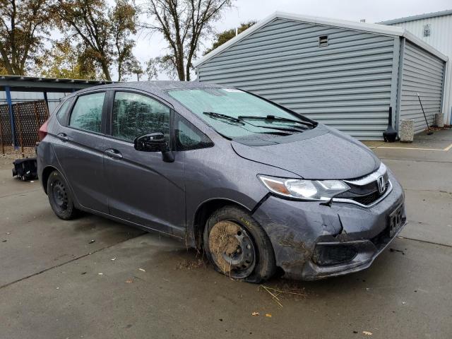 3HGGK5H45KM716150 - 2019 HONDA FIT LX GRAY photo 4