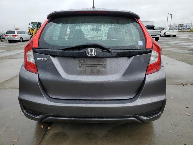 3HGGK5H45KM716150 - 2019 HONDA FIT LX GRAY photo 6