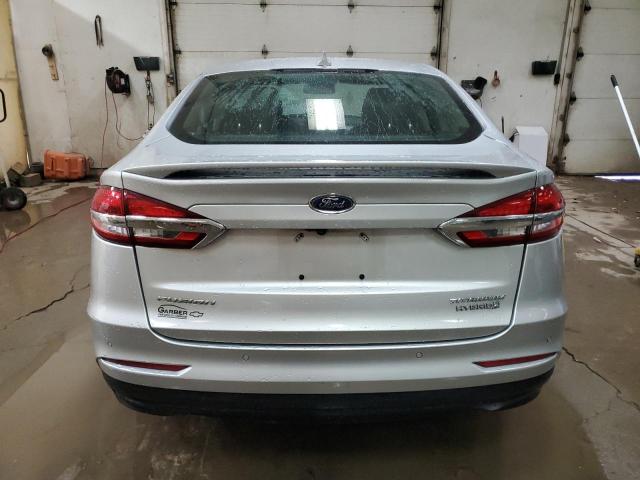 3FA6P0RU8KR138891 - 2019 FORD FUSION TITANIUM SILVER photo 6