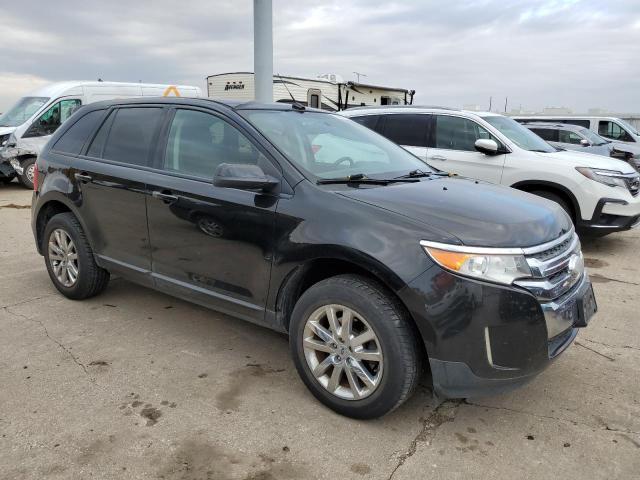 2FMDK3JC1DBB10464 - 2013 FORD EDGE SEL BLACK photo 4