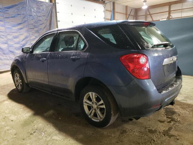 2GNALBEK5D6411724 - 2013 CHEVROLET EQUINOX LS BLUE photo 2