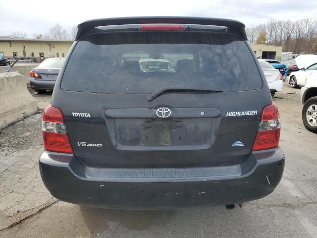 JTEEP21A650083666 - 2005 TOYOTA HIGHLANDER LIMITED BLACK photo 6