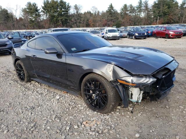 1FA6P8CF3J5182341 - 2018 FORD MUSTANG GT GRAY photo 4