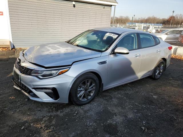 5XXGT4L30KG342486 - 2019 KIA OPTIMA LX SILVER photo 1