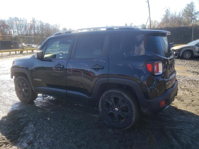 ZACCJBDB5JPG88252 - 2018 JEEP RENEGADE LIMITED BLACK photo 2