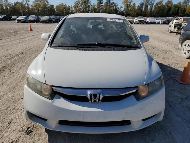 19XFA1F57BE006761 - 2011 HONDA CIVIC LX WHITE photo 5