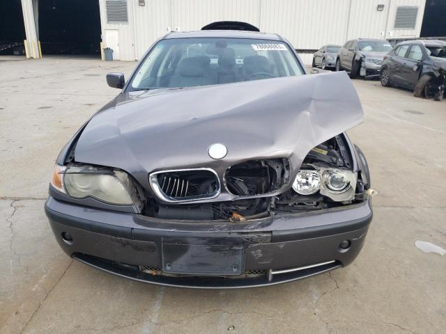 WBAEV53403KM31169 - 2003 BMW 330 I GRAY photo 5