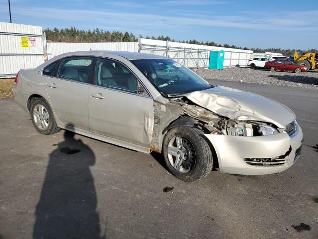 2G1WB57N391113843 - 2009 CHEVROLET IMPALA LS BEIGE photo 4