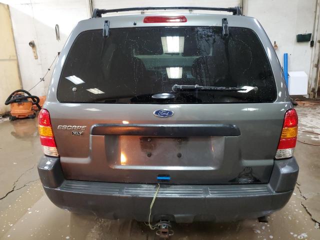 1FMYU93114DA02138 - 2004 FORD ESCAPE XLT GRAY photo 6