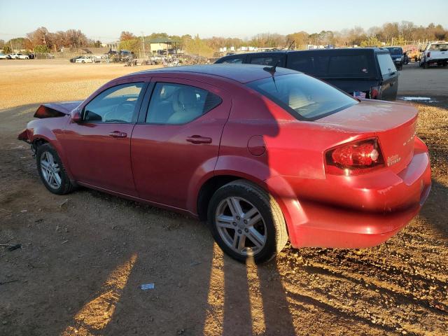 1B3BD1FB8BN534401 - 2011 DODGE AVENGER MAINSTREET RED photo 2