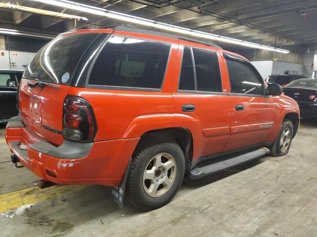 1GNDT13S922385004 - 2002 CHEVROLET TRAILBLAZE RED photo 3