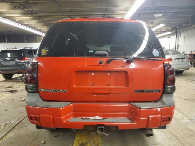 1GNDT13S922385004 - 2002 CHEVROLET TRAILBLAZE RED photo 6