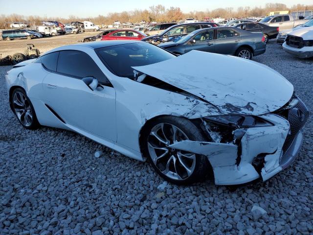 JTHHP5AY0JA001224 - 2018 LEXUS LC 500 WHITE photo 4