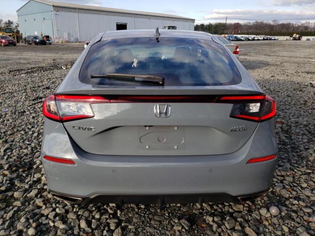 19XFL1H8XNE024354 - 2022 HONDA CIVIC SPORT TOURING GRAY photo 6
