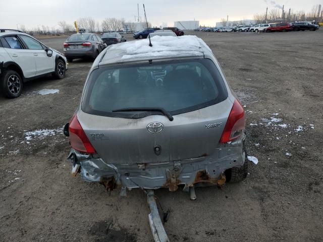 JTDJT923685161846 - 2008 TOYOTA YARIS GRAY photo 6