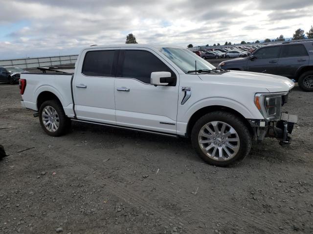 1FTFW1ED6MFC08042 - 2021 FORD F150 SUPERCREW WHITE photo 4