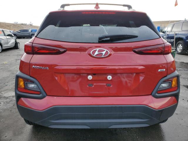 KM8K6CAA4MU739284 - 2021 HYUNDAI KONA SEL PLUS RED photo 6