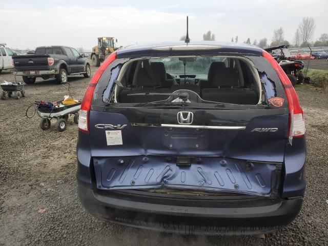 2HKRM4H54DH623679 - 2013 HONDA CR-V EX PURPLE photo 6