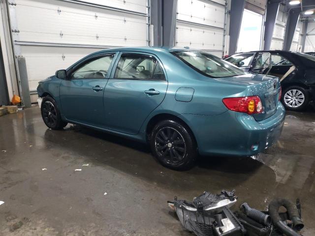 JTDBL40E69J040769 - 2009 TOYOTA COROLLA BASE TEAL photo 2