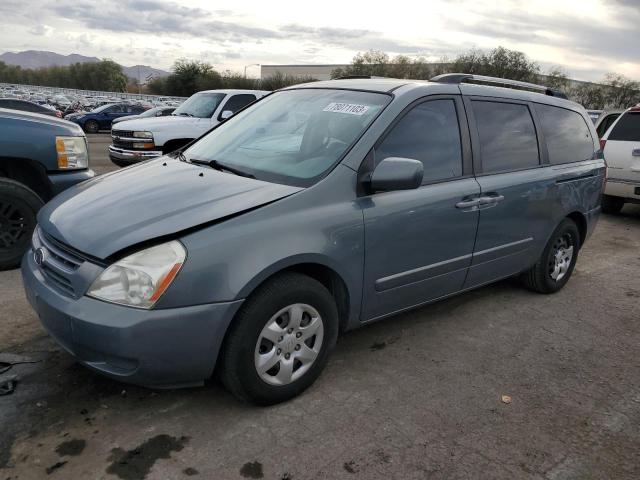 KNDMB233396313874 - 2009 KIA SEDONA EX SILVER photo 1