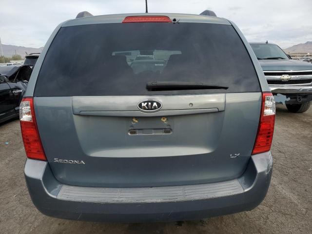 KNDMB233396313874 - 2009 KIA SEDONA EX SILVER photo 6