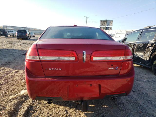 3LNHL2GC0CR821380 - 2012 LINCOLN MKZ RED photo 6