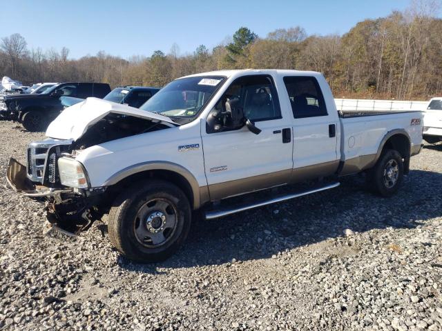 1FTWW31P26EB77070 - 2006 FORD F350 SRW SUPER DUTY WHITE photo 1