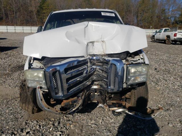 1FTWW31P26EB77070 - 2006 FORD F350 SRW SUPER DUTY WHITE photo 5