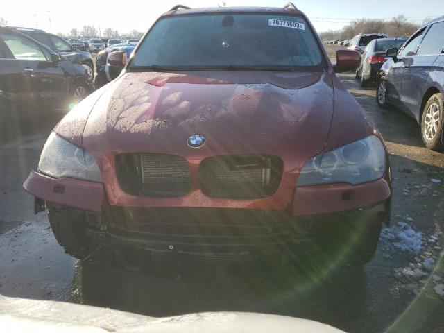 5UXZV4C5XD0B08625 - 2013 BMW X5 XDRIVE35I MAROON photo 5