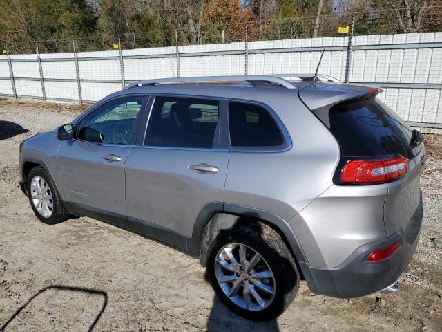 1C4PJLDB8HW539967 - 2017 JEEP CHEROKEE LIMITED GRAY photo 2