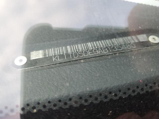 KL1TD5DE9AB135480 - 2010 CHEVROLET AVEO LS 蓝色 照片 12