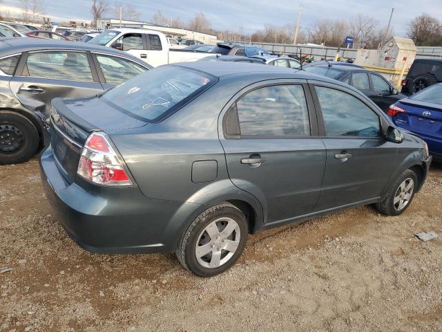 KL1TD5DE9AB135480 - 2010 CHEVROLET AVEO LS BLUE photo 3