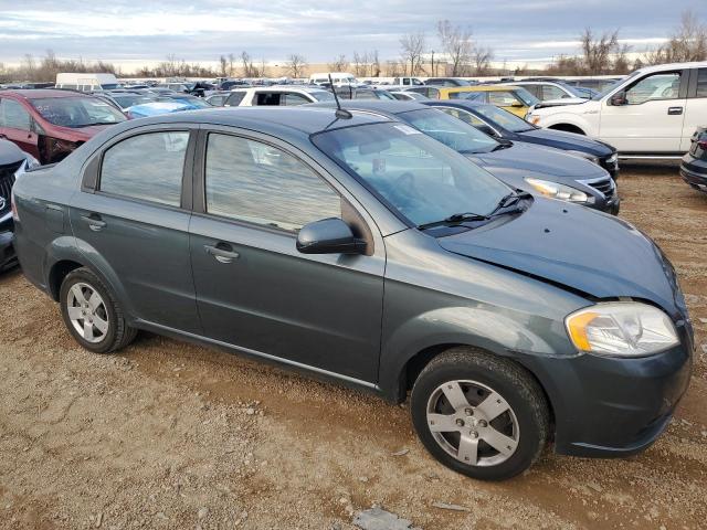 KL1TD5DE9AB135480 - 2010 CHEVROLET AVEO LS BLUE photo 4