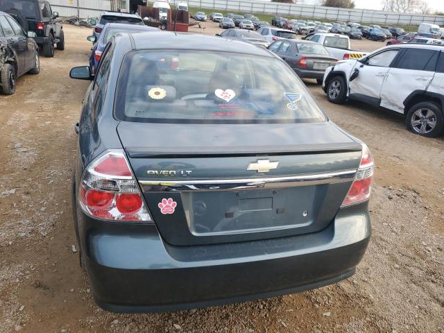 KL1TD5DE9AB135480 - 2010 CHEVROLET AVEO LS BLUE photo 6