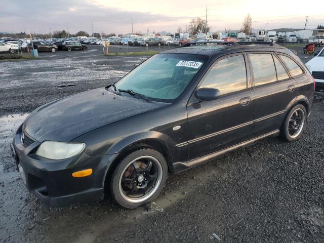 JM1BJ245X21629737 - 2002 MAZDA PROTEGE PR5 黑色 照片 1