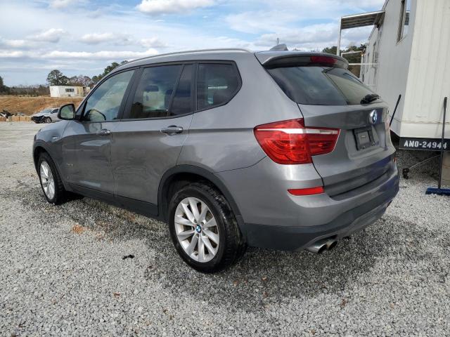 5UXWX9C59H0D96928 - 2017 BMW X3 XDRIVE28I GRAY photo 2