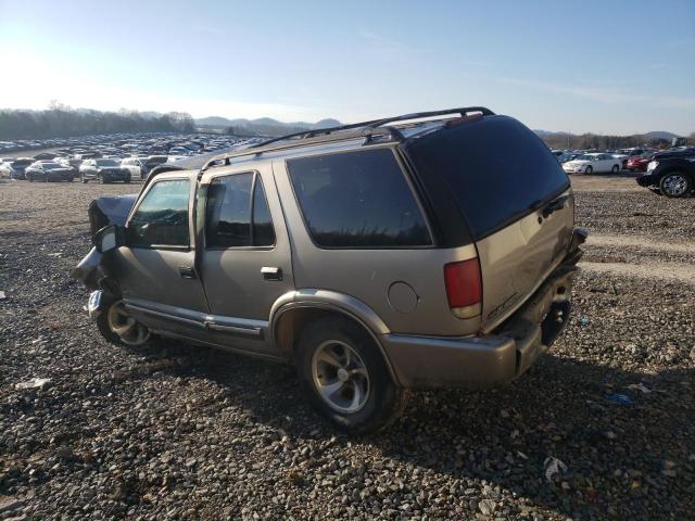 1GNCS13WXYK297704 - 2000 CHEVROLET BLAZER BROWN photo 2