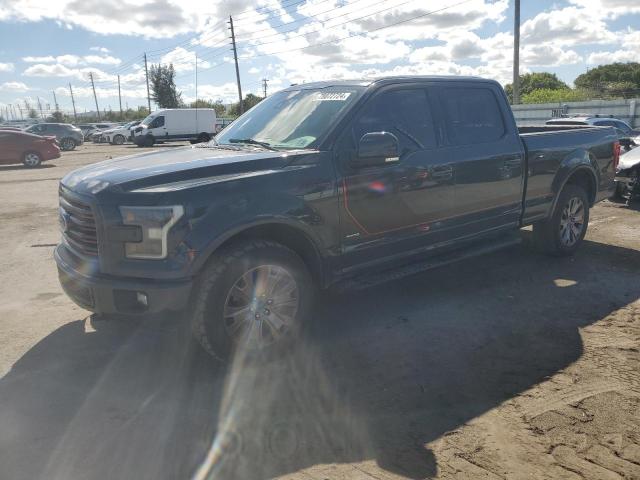 1FTFW1EGXHFA91825 - 2017 FORD F150 SUPERCREW GRAY photo 1