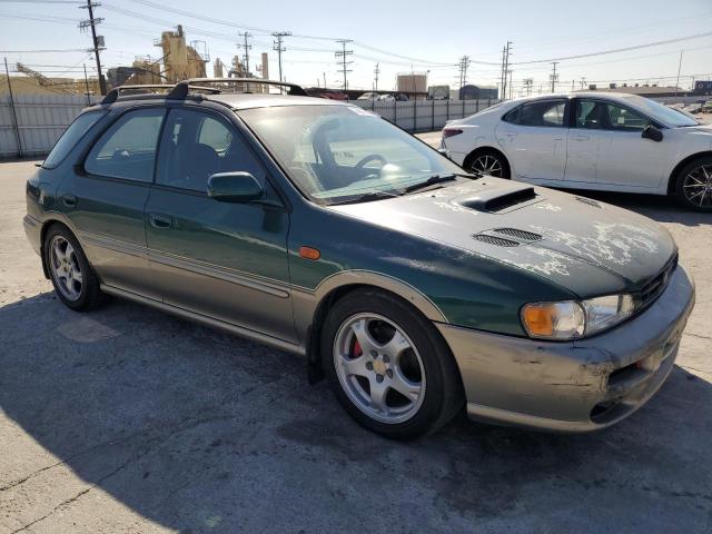 JF1GF48541H800247 - 2001 SUBARU IMPREZA OUTBACK SPORT GREEN photo 4