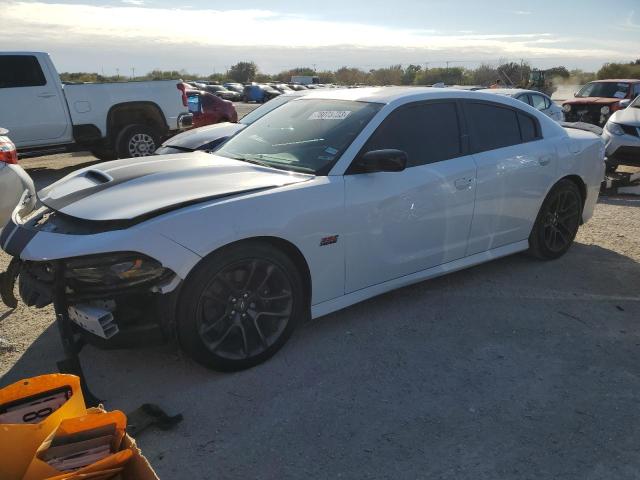 2C3CDXGJ0PH536076 - 2023 DODGE CHARGER SCAT PACK WHITE photo 1