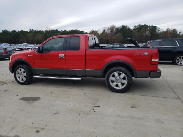 1FTPX145X5NA94193 - 2005 FORD F150 RED photo 2