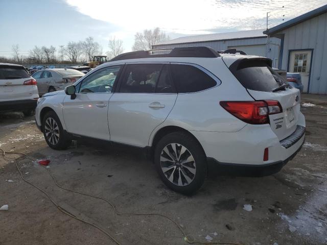 4S4BSENC8H3325424 - 2017 SUBARU OUTBACK 3.6R LIMITED WHITE photo 2