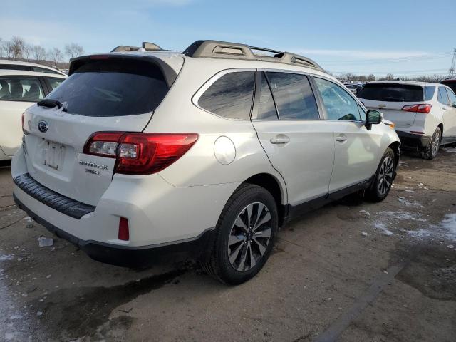 4S4BSENC8H3325424 - 2017 SUBARU OUTBACK 3.6R LIMITED WHITE photo 3