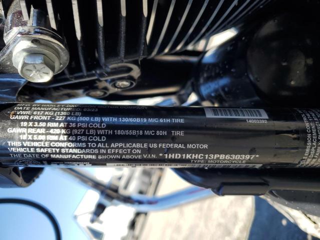 1HD1KHC13PB630397 - 2023 HARLEY-DAVIDSON FLTRX 红色 照片 9