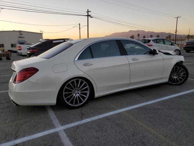 WDDUG6DB7GA258831 - 2016 MERCEDES-BENZ S 550E WHITE photo 3