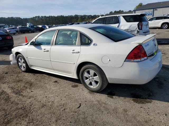 2G1WT57K491197058 - 2009 CHEVROLET IMPALA 1LT WHITE photo 2