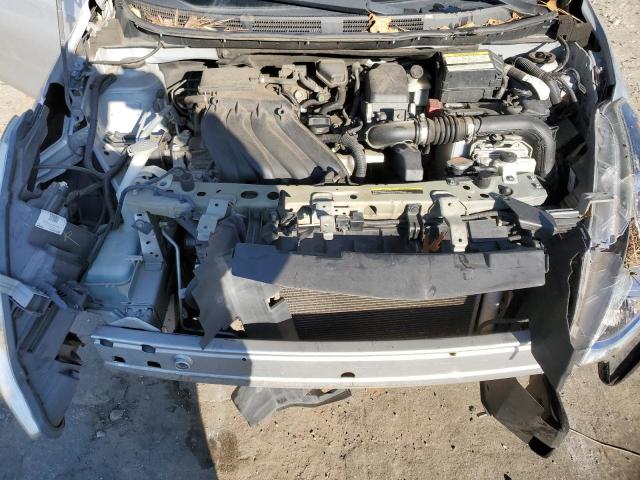 3N1CN7AP7FL818651 - 2015 NISSAN VERSA S SILVER photo 11